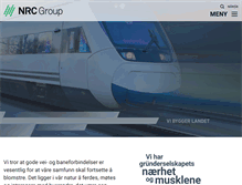 Tablet Screenshot of nrcgroup.com